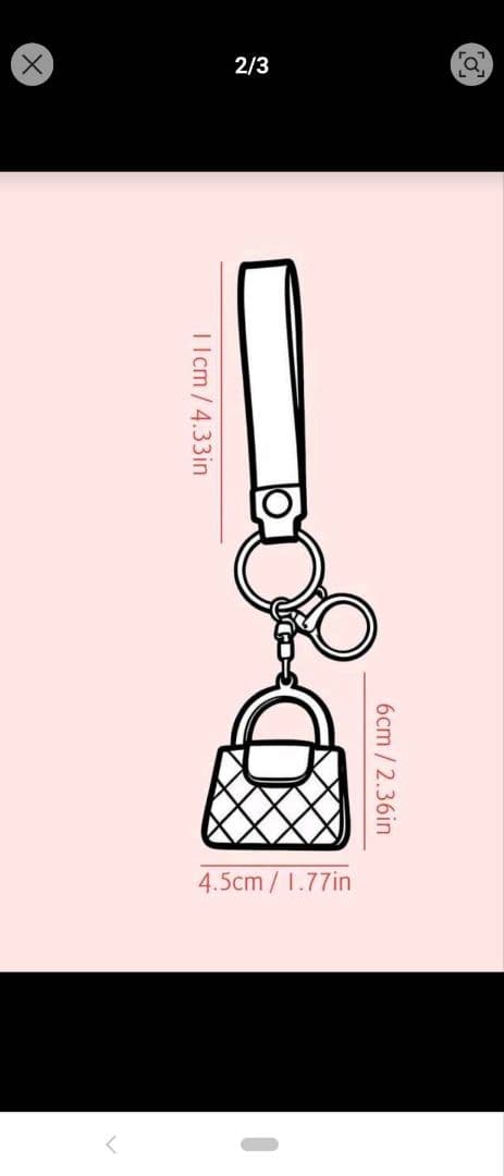 CHANEL シャネルミニバッグキーホルダー4個セット赤　黒♡チャーム1個贈呈中