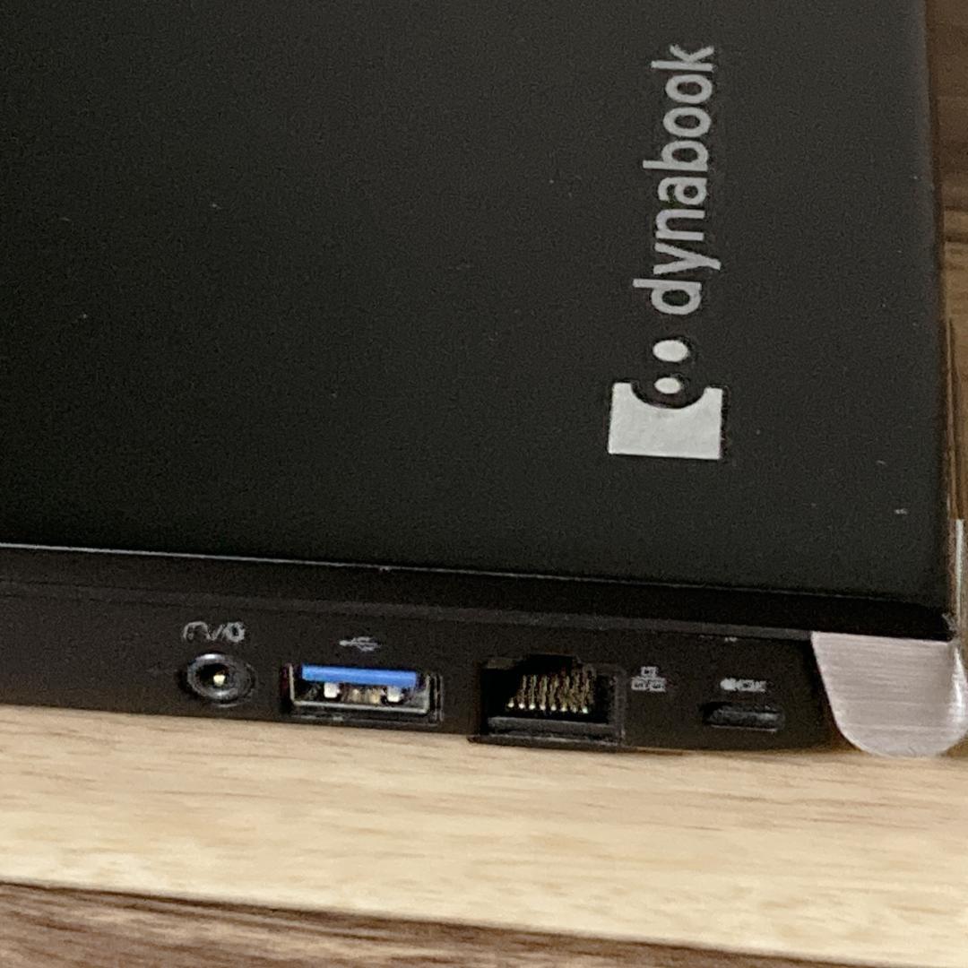 東芝 TOSHIBA dynabook R73/NB31E ウェブカメラ搭載 黒