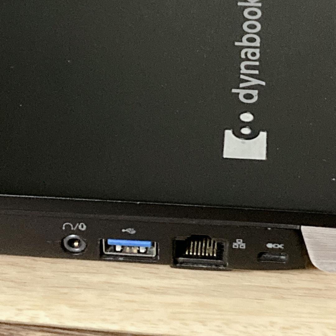 東芝 TOSHIBA dynabook R73/NB31E ウェブカメラ搭載 黒