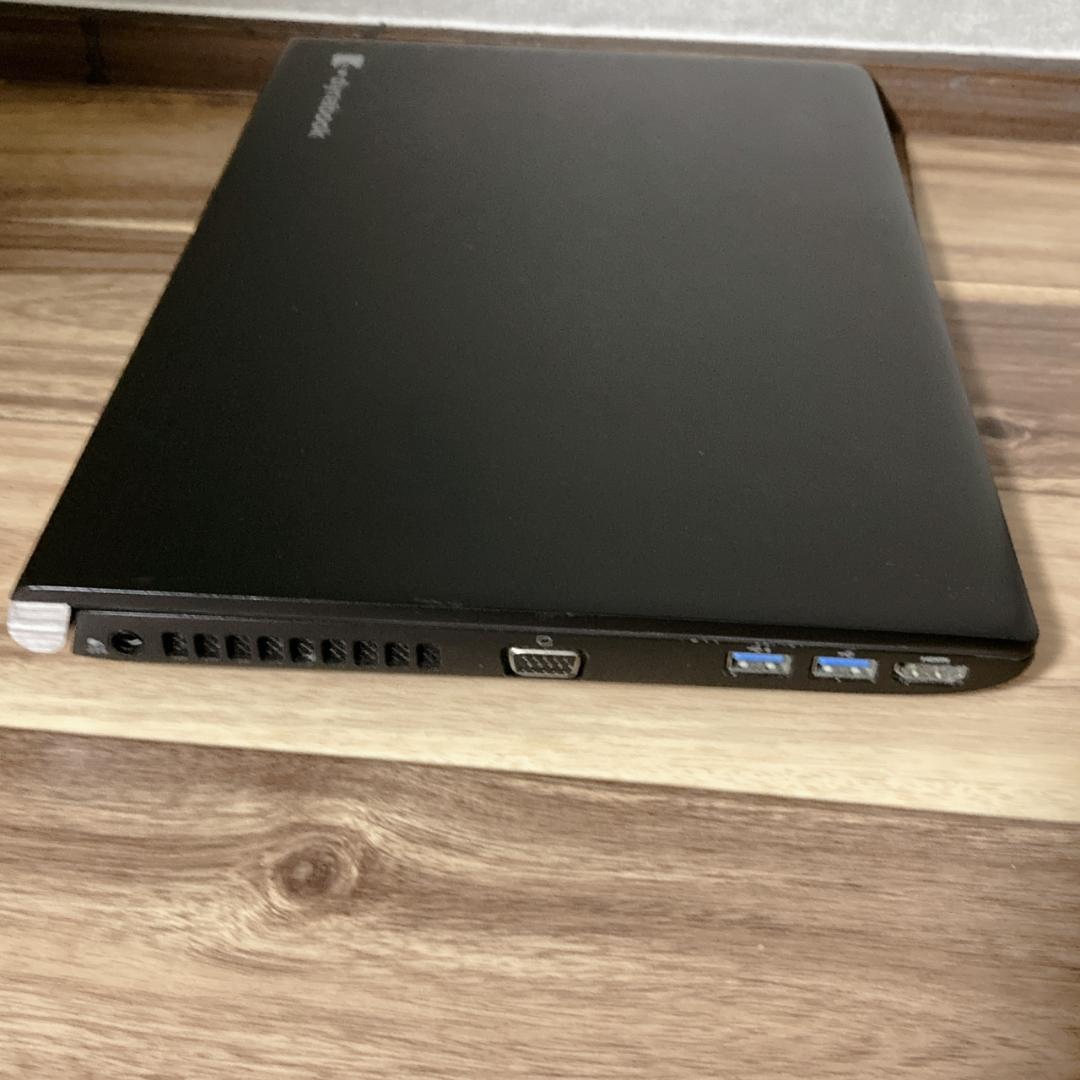 東芝 TOSHIBA dynabook R73/NB31E ウェブカメラ搭載 黒