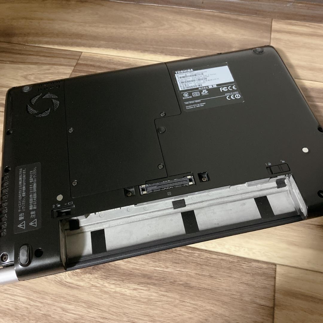 東芝 TOSHIBA dynabook R73/NB31E ウェブカメラ搭載 黒