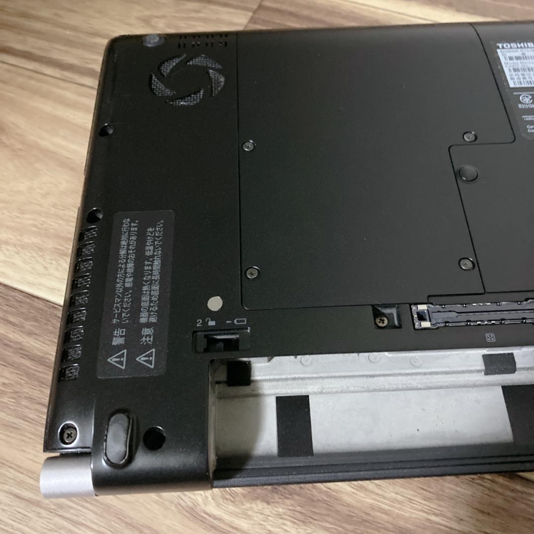 東芝 TOSHIBA dynabook R73/NB31E ウェブカメラ搭載 黒