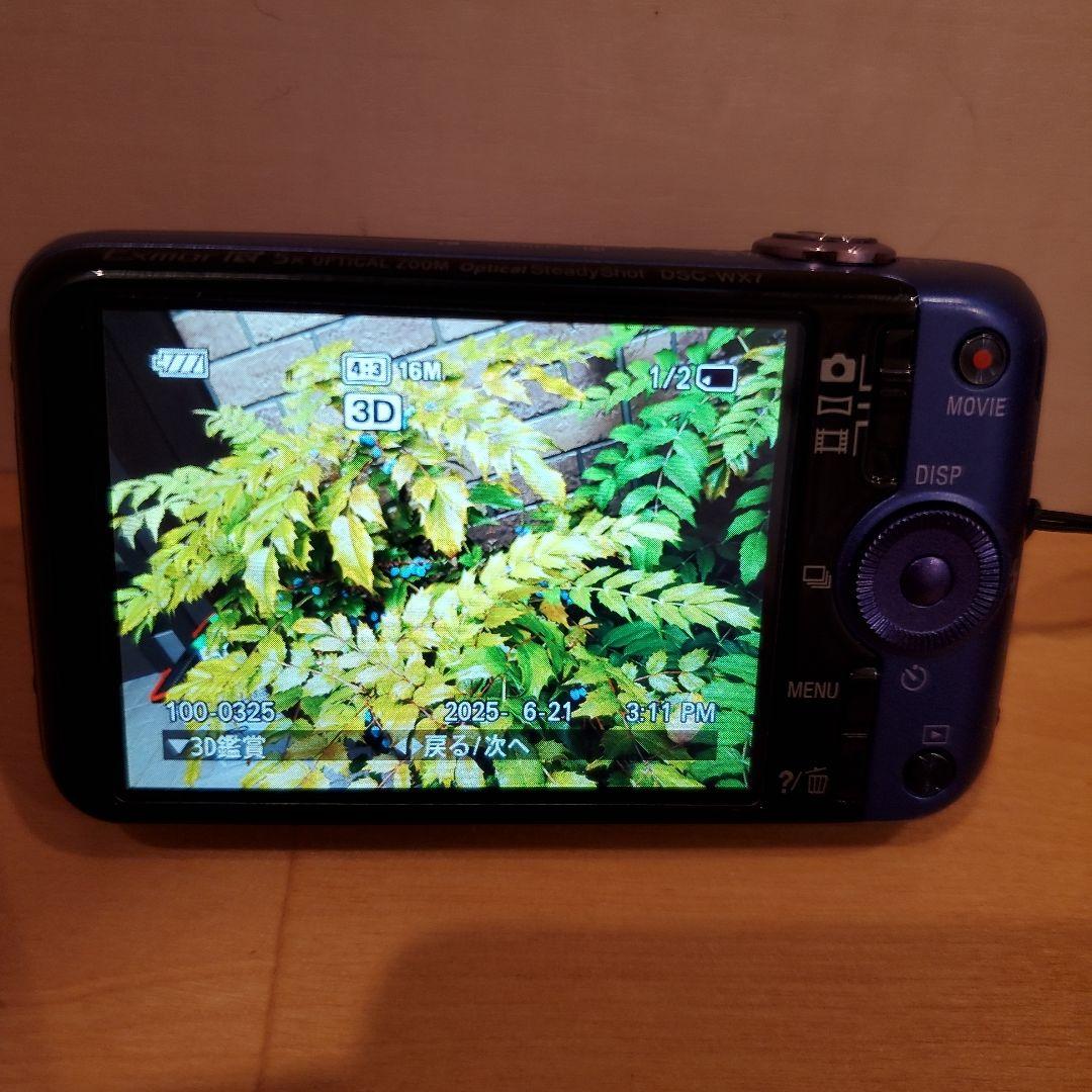 SONY Cyber-shot パープル　デジカメ