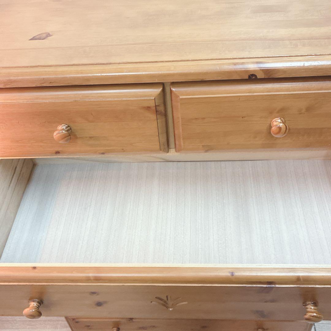 ◇大阪府 神戸市 配達料無料！◇箪笥◇タンス◇6段チェスト◇天然木◇