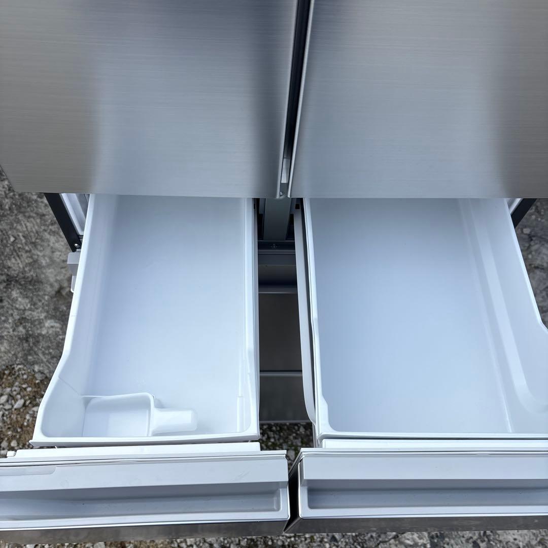 【美品・2023年製】HITACHI 冷凍冷蔵庫 R-H54V (S) 540L