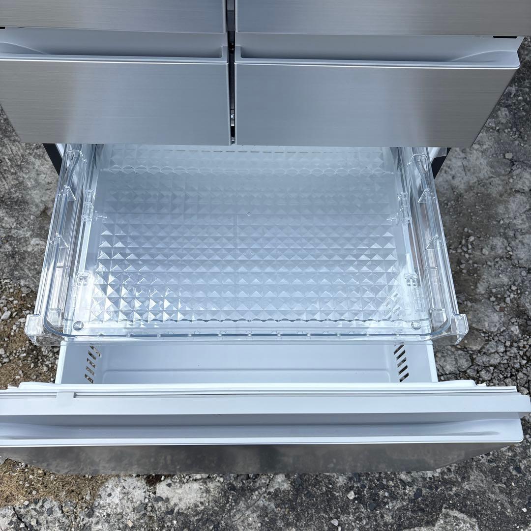 【美品・2023年製】HITACHI 冷凍冷蔵庫 R-H54V (S) 540L