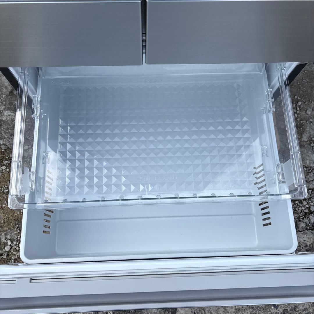 【美品・2023年製】HITACHI 冷凍冷蔵庫 R-H54V (S) 540L