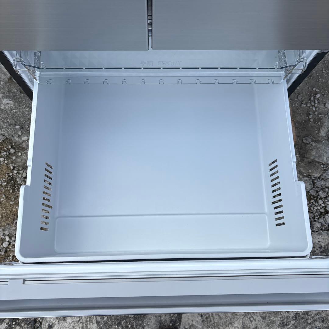 【美品・2023年製】HITACHI 冷凍冷蔵庫 R-H54V (S) 540L