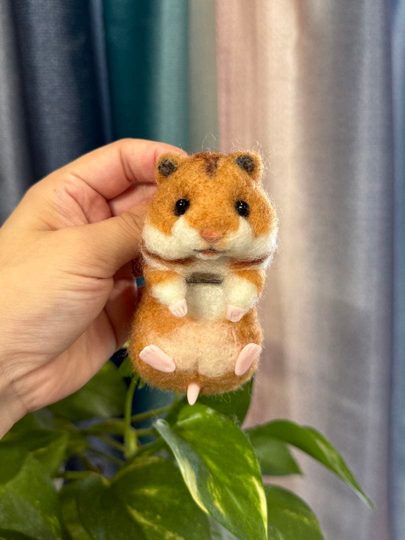 うちの子クリップペット　羊毛フェルト　一緒にお出かけ　プレゼント　ペット