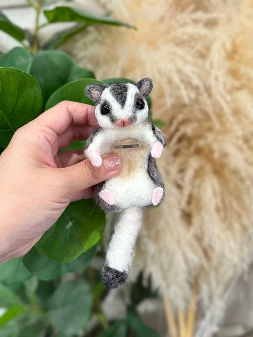 うちの子クリップペット　羊毛フェルト　一緒にお出かけ　プレゼント　ペット