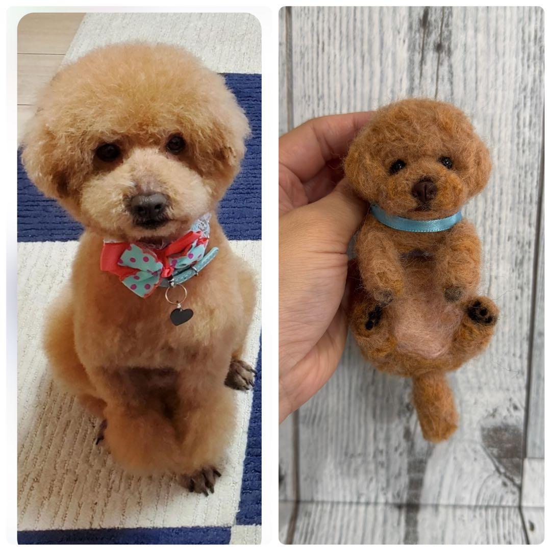 うちの子クリップペット　羊毛フェルト　一緒にお出かけ　プレゼント　ペット
