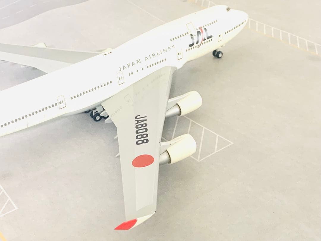 jalux公認モデル／ホーガン製1/200日本航空Ｂ７４７－４００太陽とアーク機