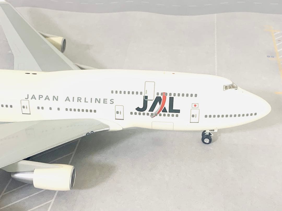 jalux公認モデル／ホーガン製1/200日本航空Ｂ７４７－４００太陽とアーク機