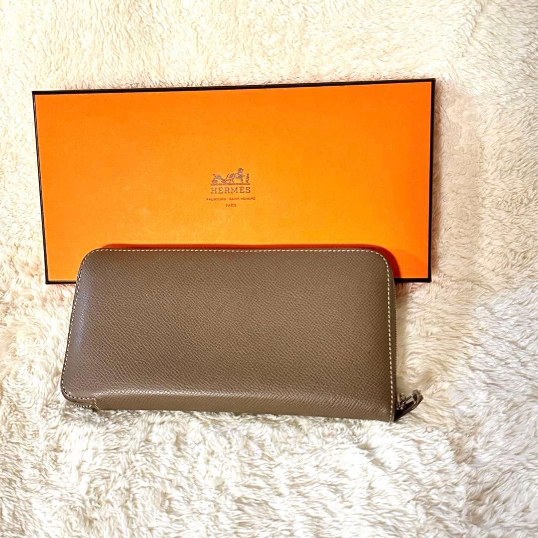 エルメス✴︎アザップ ✴︎ エトゥープ✴︎長財布