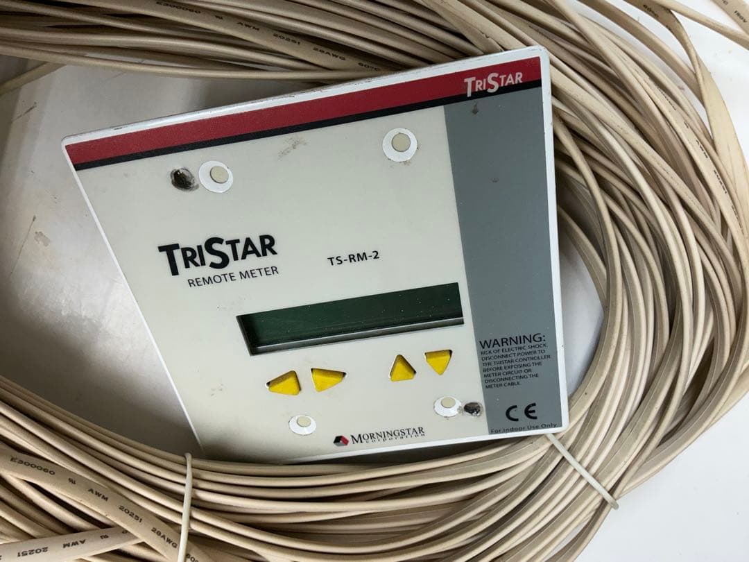 Morningstar TriStar TS-RM-2 リモートメーター　2個