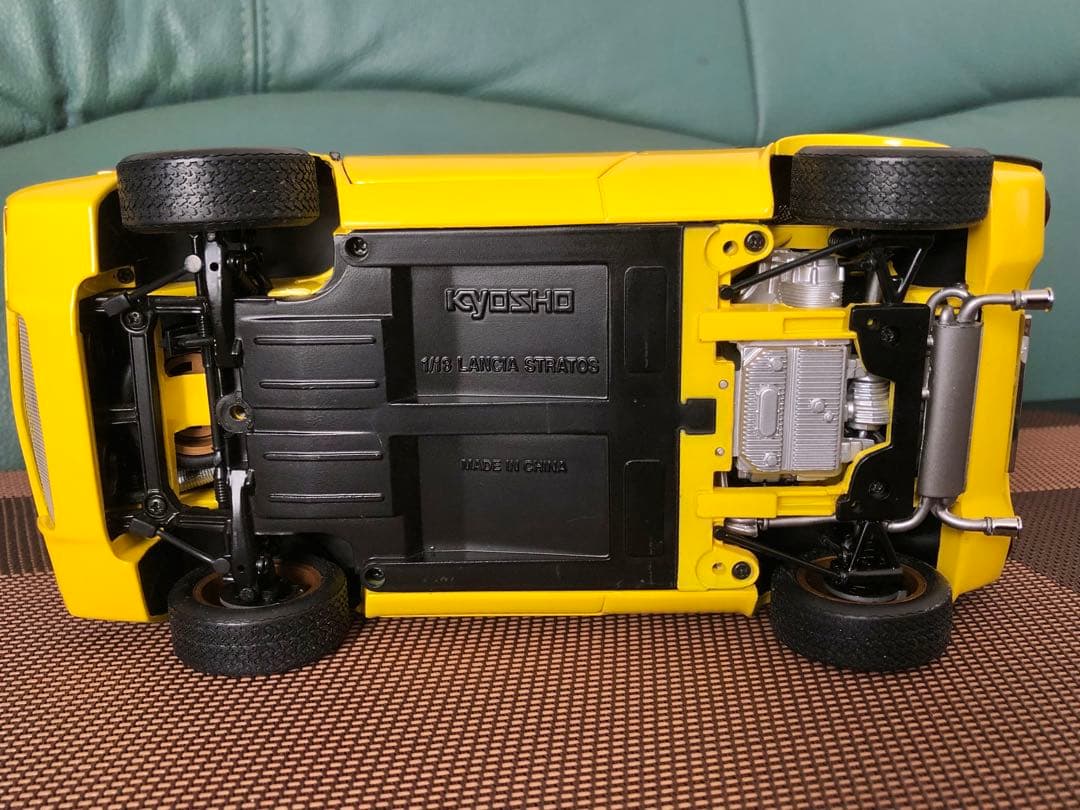 ★絶版！￼￼京商1/18 ランチア ストラトス￼ HF イエロー￼