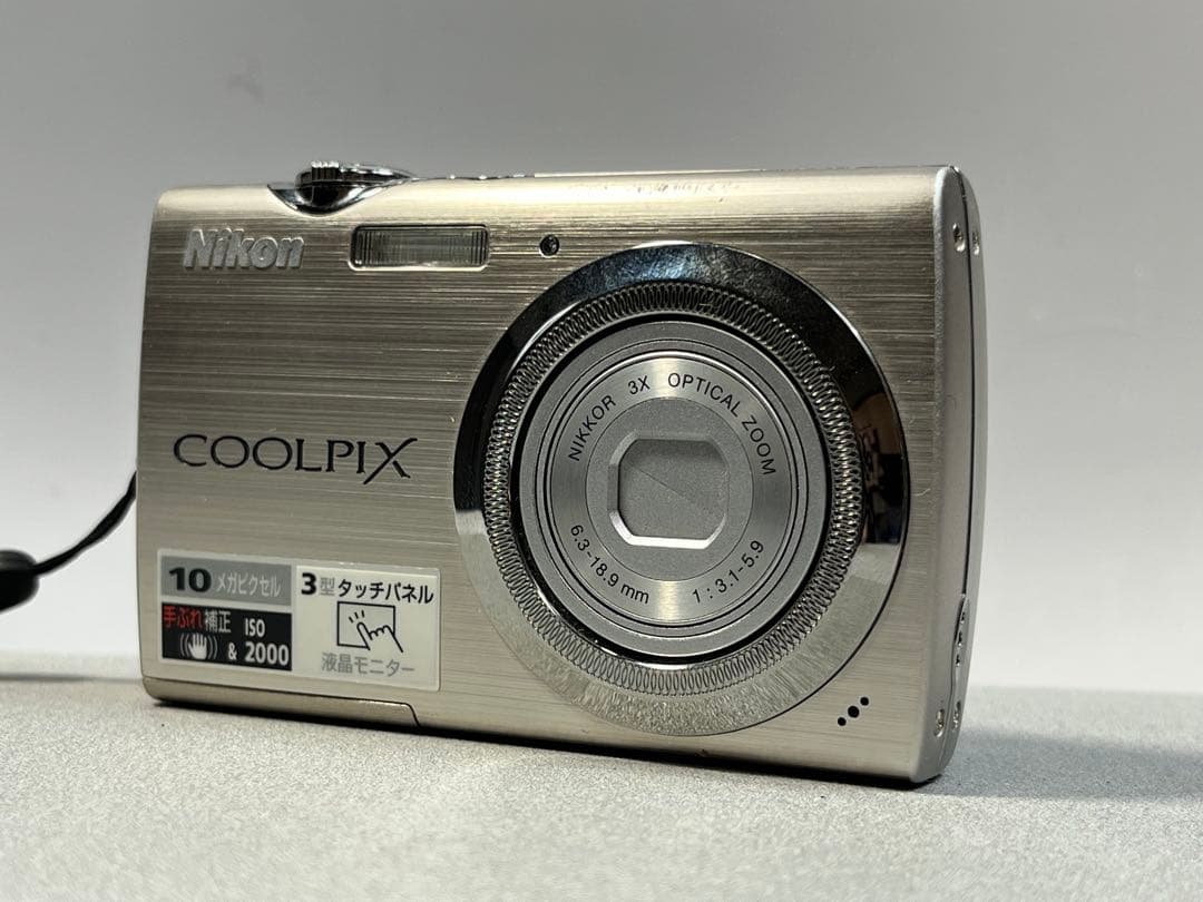 ニコン／Nikon クールピクス　S230 コンデジ　タッチパネル　動作品