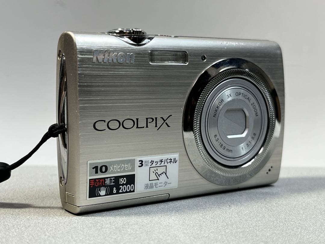 ニコン／Nikon クールピクス　S230 コンデジ　タッチパネル　動作品