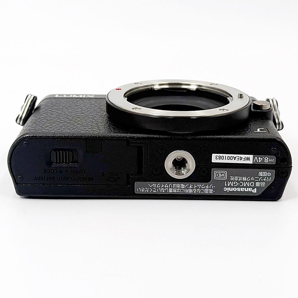 【美品】パナソニック LUMIX DMC-GM1K-K レンズキット ミラーレス