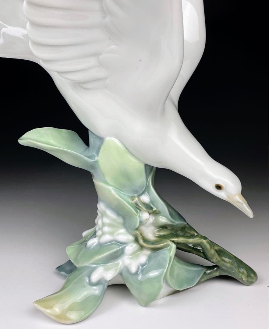 リヤドロ 約29cm キジバト 鳩 フィギュリン リアドロ LLADRO