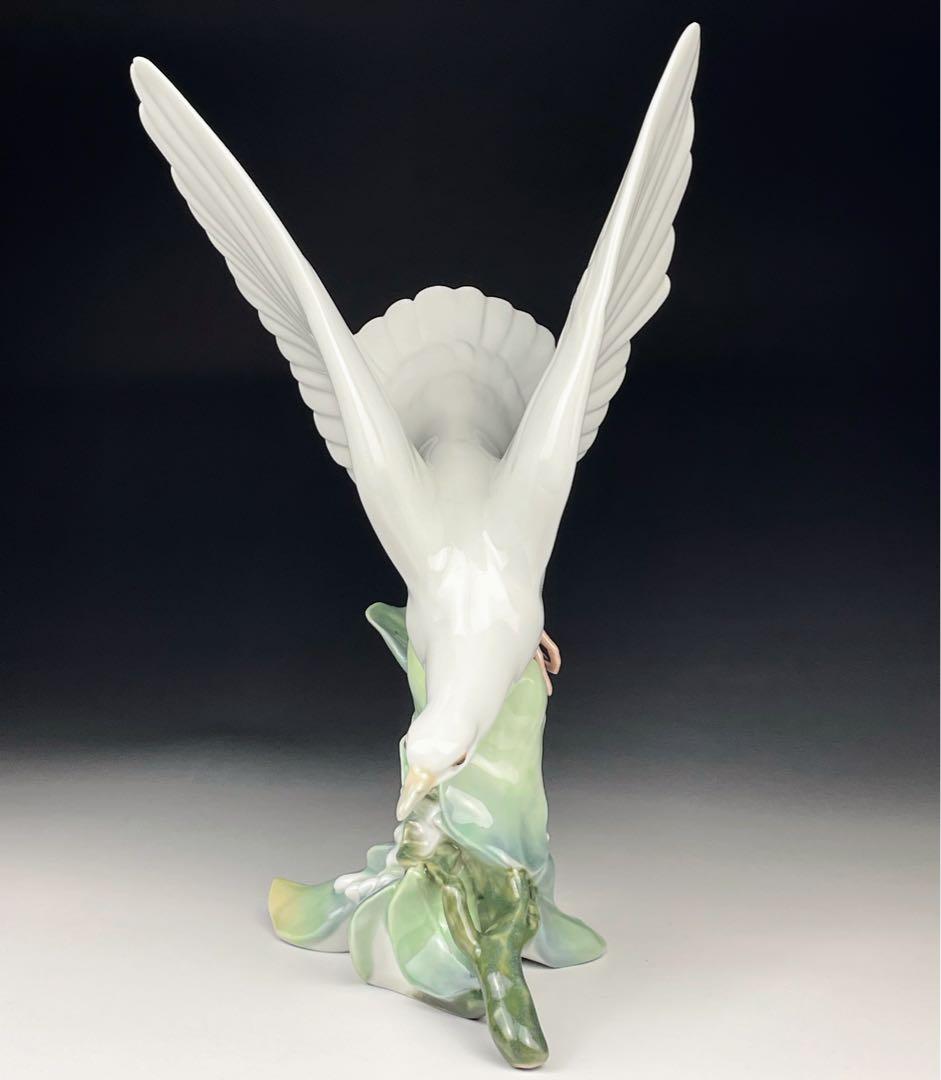 リヤドロ 約29cm キジバト 鳩 フィギュリン リアドロ LLADRO