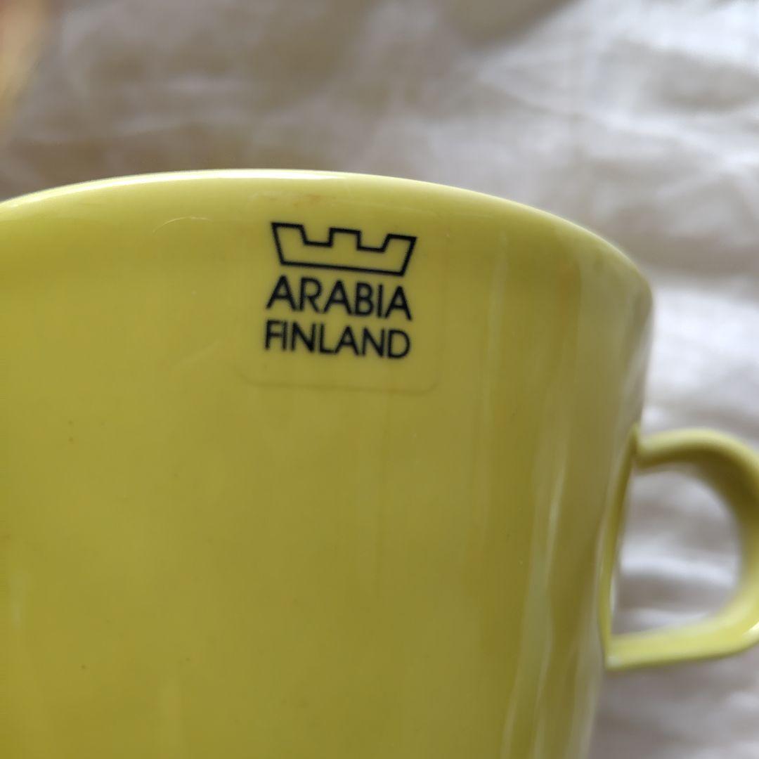 【旧ロゴ廃盤品】ARABIA アラビア koko カップ　0.33㍑ピスタシア