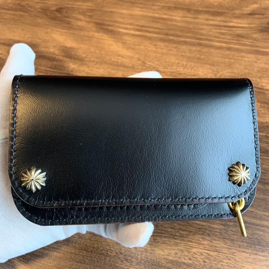 トラッカーウォレット　ミドル　horse leather CA008