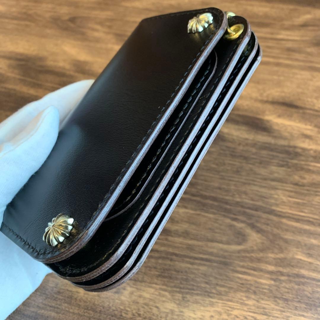 トラッカーウォレット　ミドル　horse leather CA008