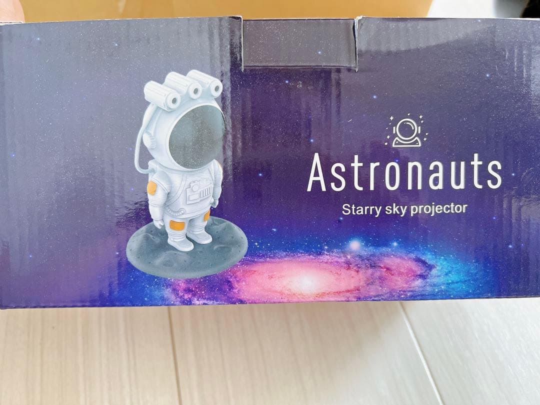 宇宙飛行士ライトプロジェクター ギャラクシープロジェクター タイマー リモコン付