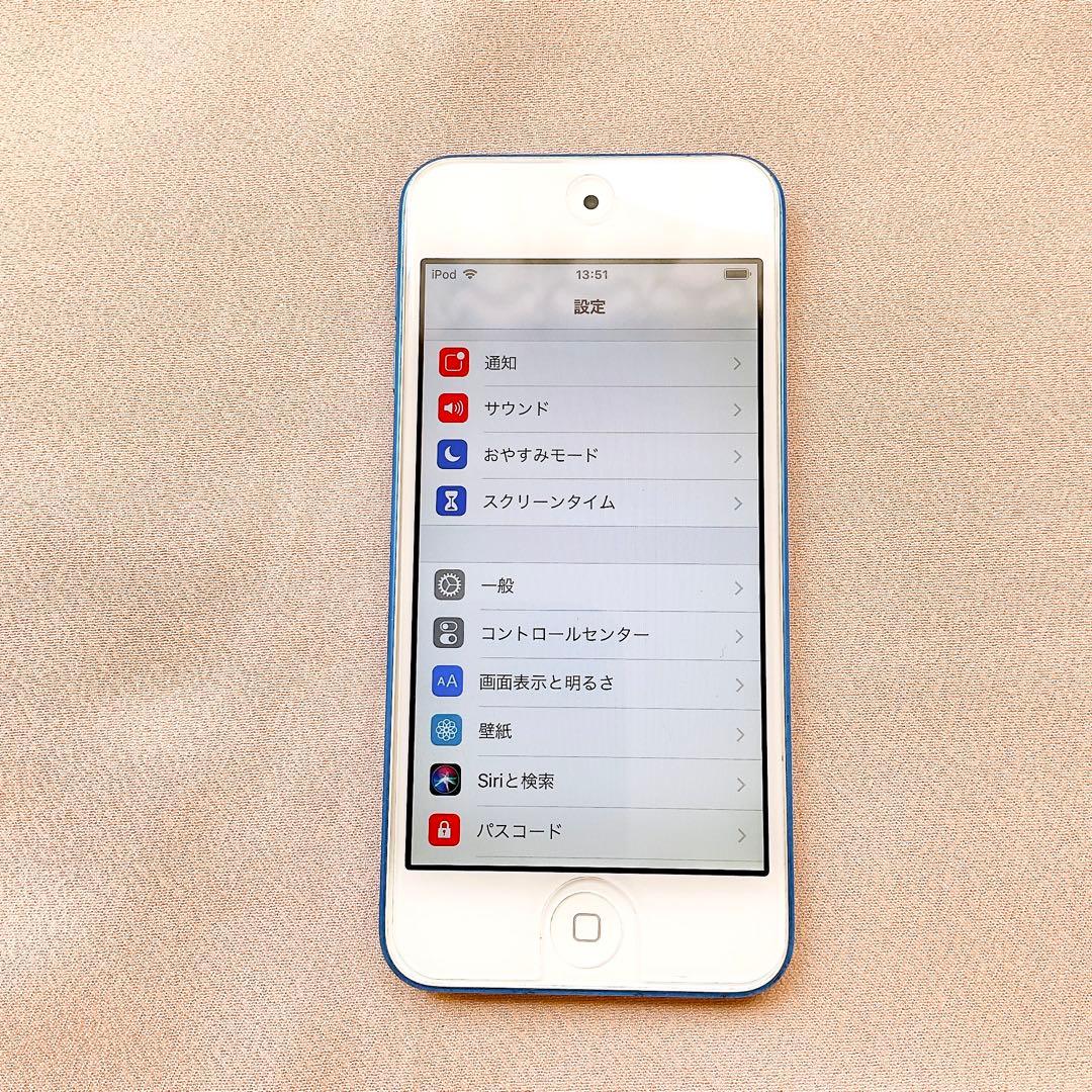 ブルー iPod touch 第6世代 32GB アイポッドApple本体 k