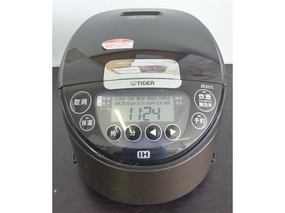 【2023年】タイガー／5.5合炊き／IH炊飯器／JPW-D100／ブラウン