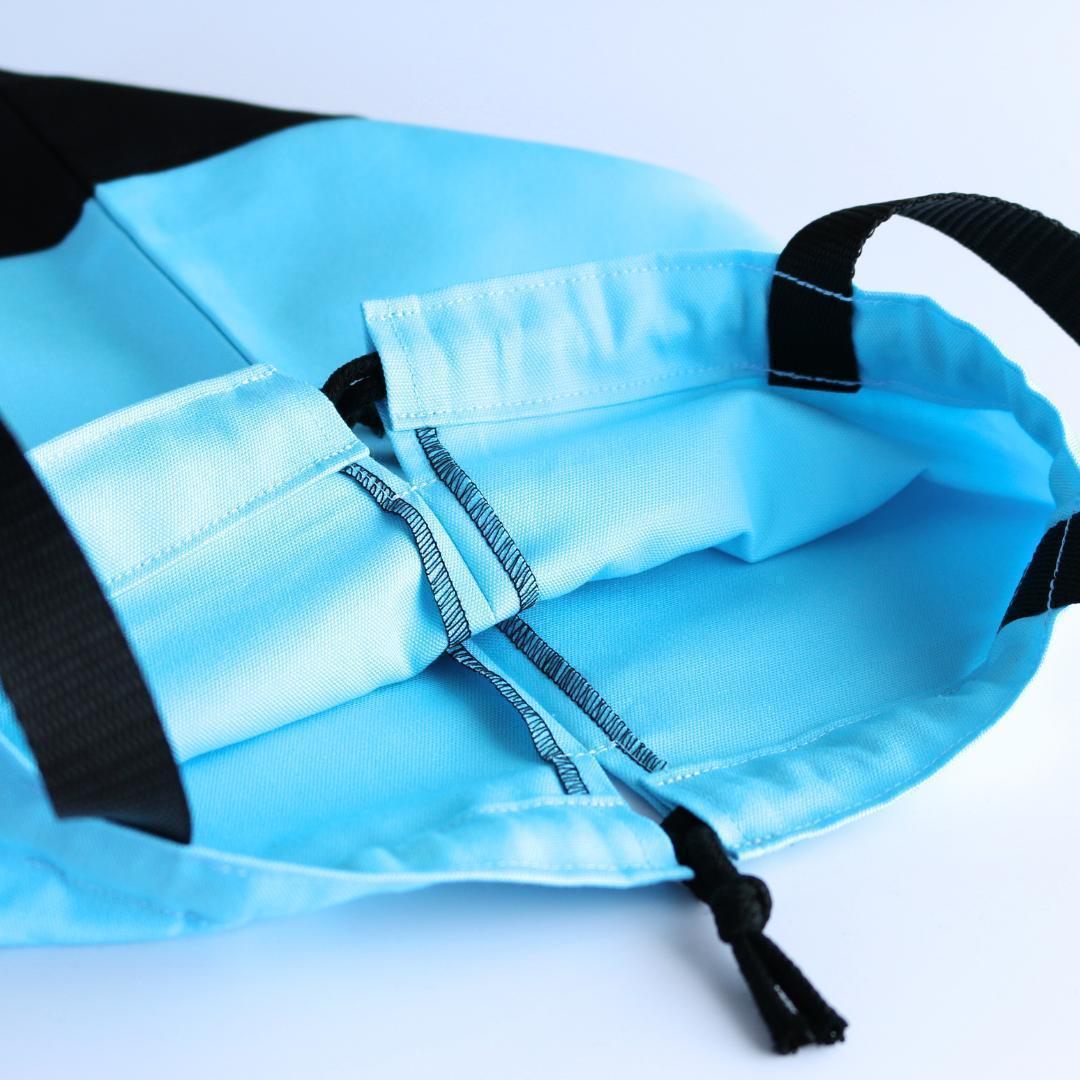 バビゴン　【入園入学3点セット 】スカイブルー×ブラック