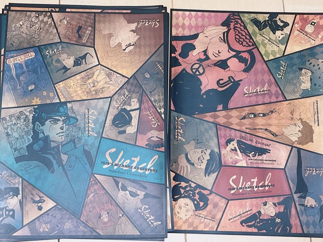 ジョジョ展 冒険の波紋 先行予約特典 ステッカーセット