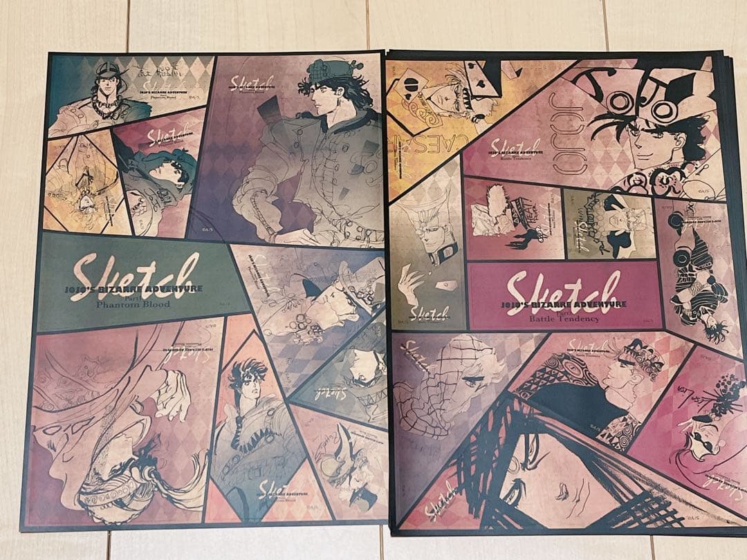 ジョジョ展 冒険の波紋 先行予約特典 ステッカーセット