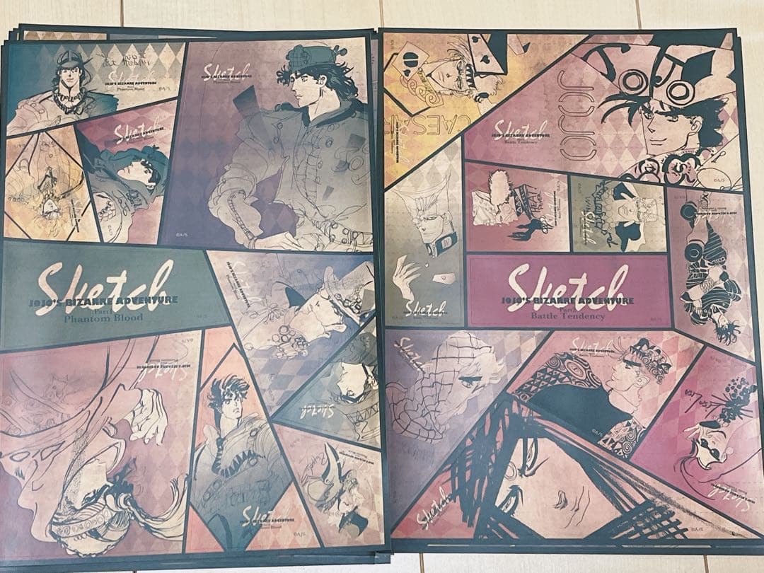 ジョジョ展 冒険の波紋 先行予約特典 ステッカーセット