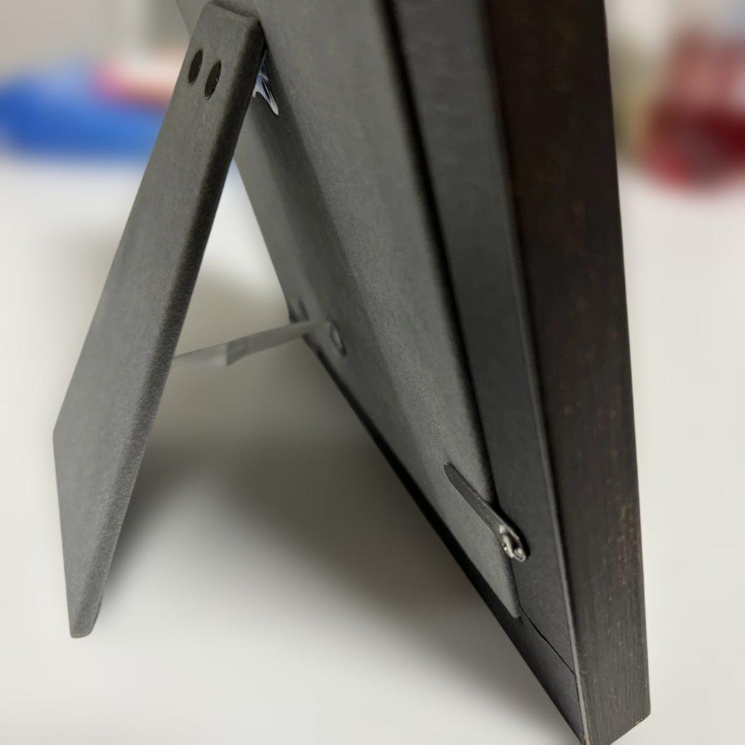 ハンドメイド極小刺繍プチポアン 額装品（正方形18.3cm）気品あるバラのミニ額