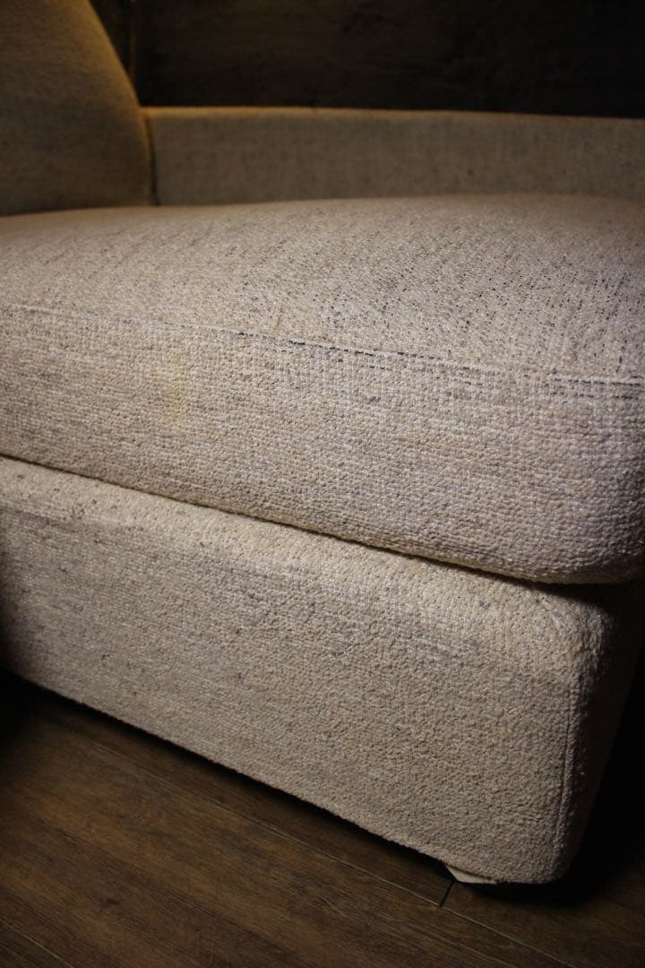 首都圏送無料〜Mussi Italy60万総フェザー大型コーナーソファ　ベージュ