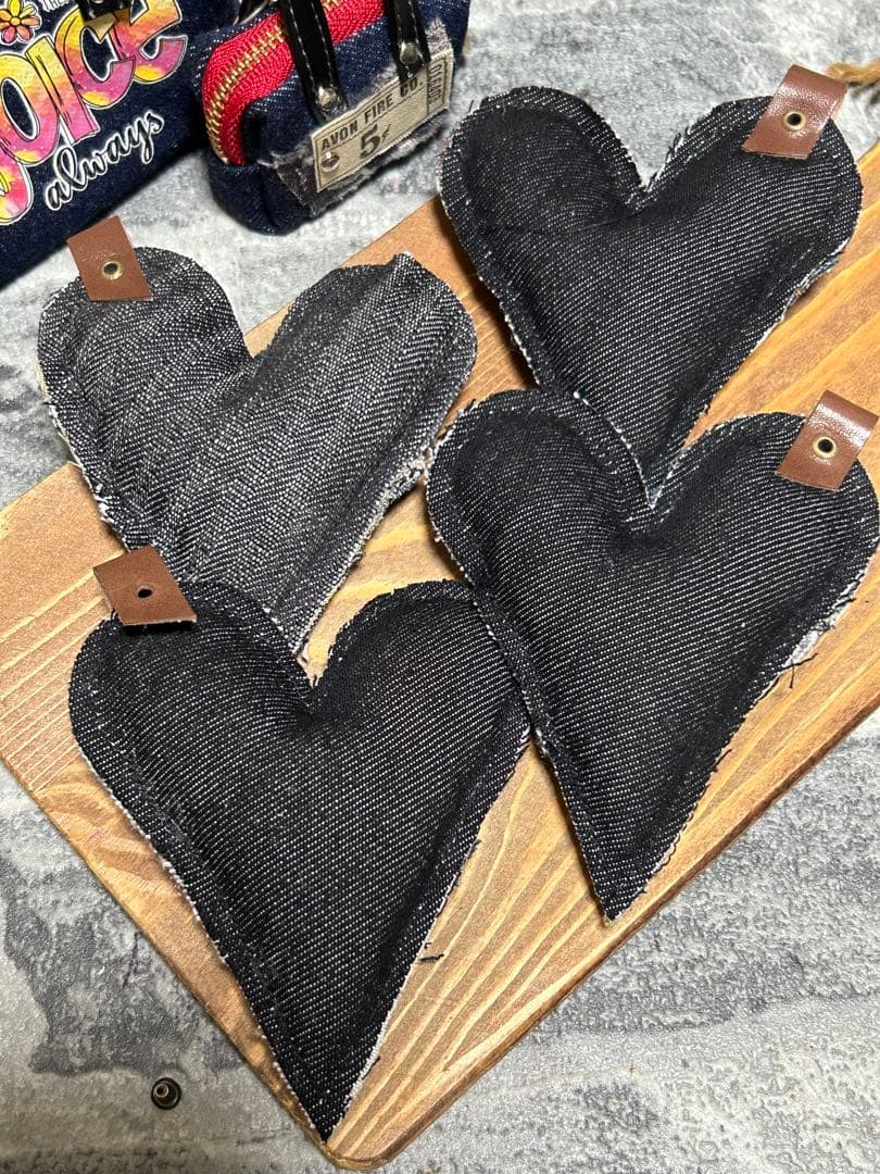 ぷっくりハートタグジャンクロック　No.662