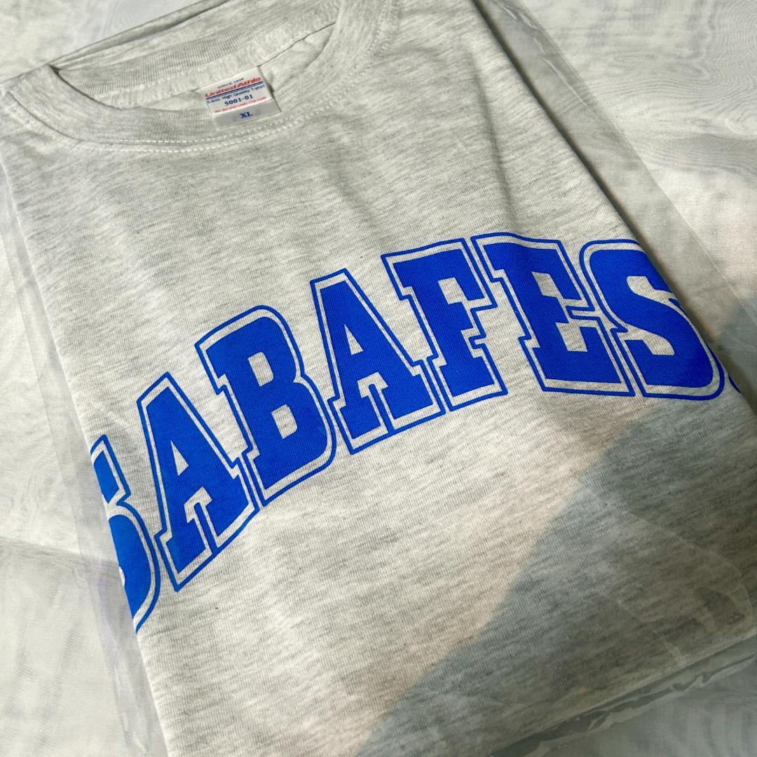 サバシスター サバフェス でかサバデビちゃんTシャツ ASH アッシュ XL