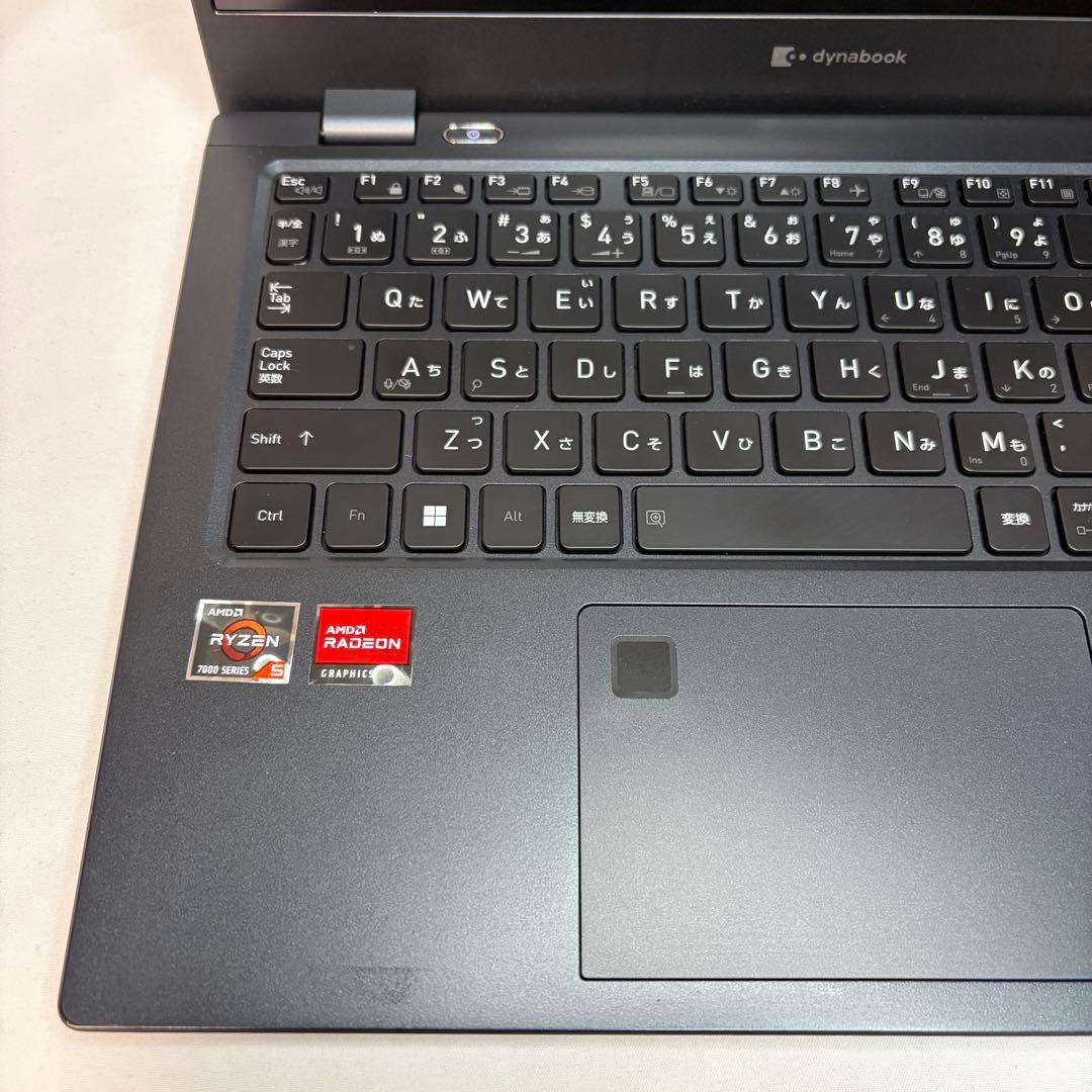 使用少 dynabook GA83/XY Ryzen5 16GB 512GB