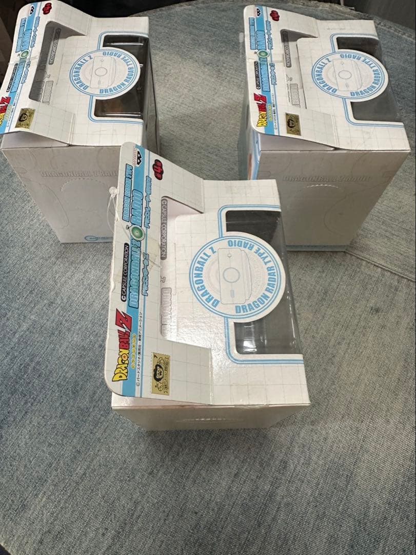 ドラゴンボールZ ドラゴンレーダー型ラジオ　FM専用3種セット