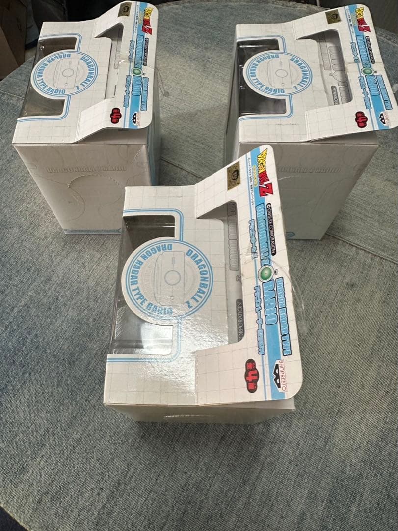 ドラゴンボールZ ドラゴンレーダー型ラジオ　FM専用3種セット