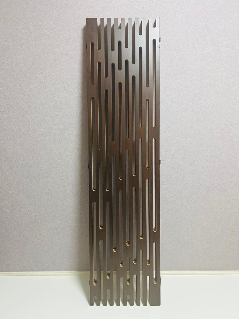 【展示品】【超美品】高級 ミッドセンチュリー 木製 3連 パーテーション