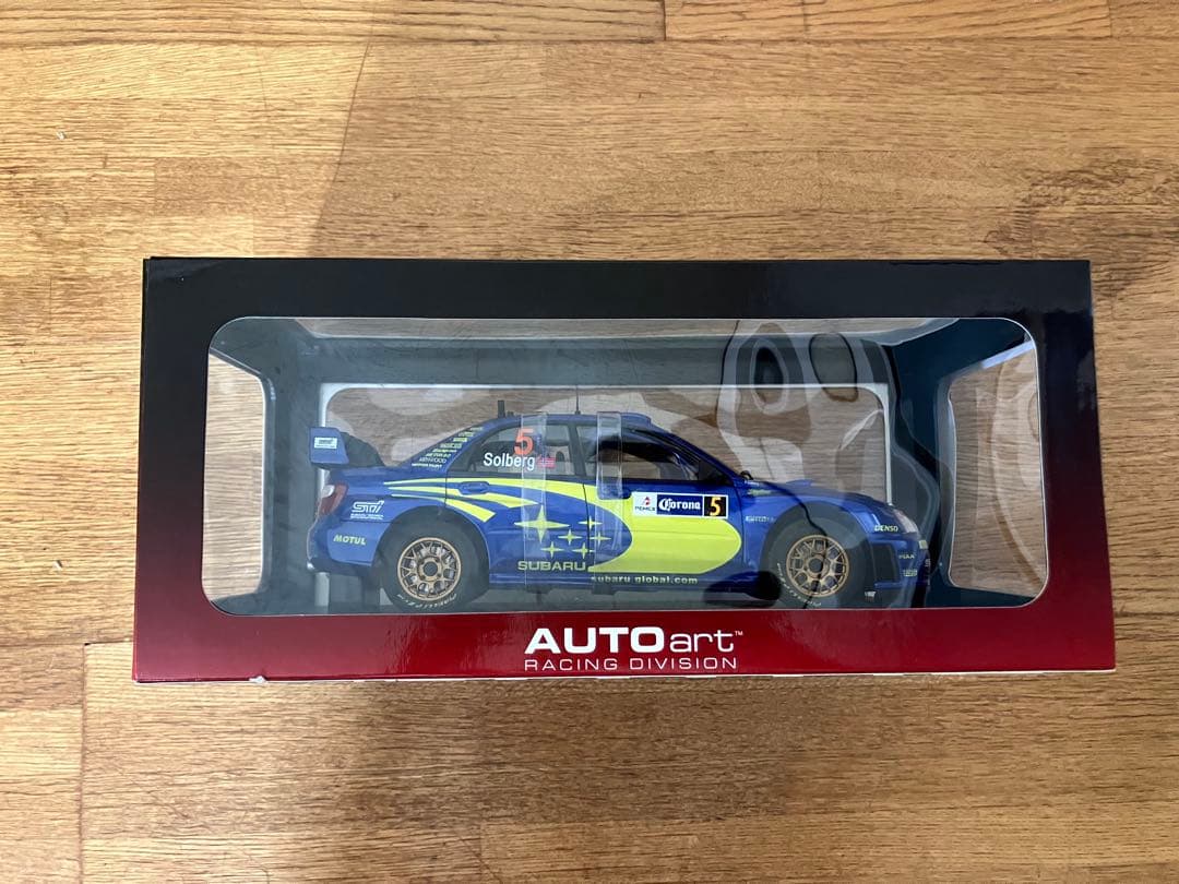 未開封 1/18 オートアート スバル インプレッサ WRC 2005 #5