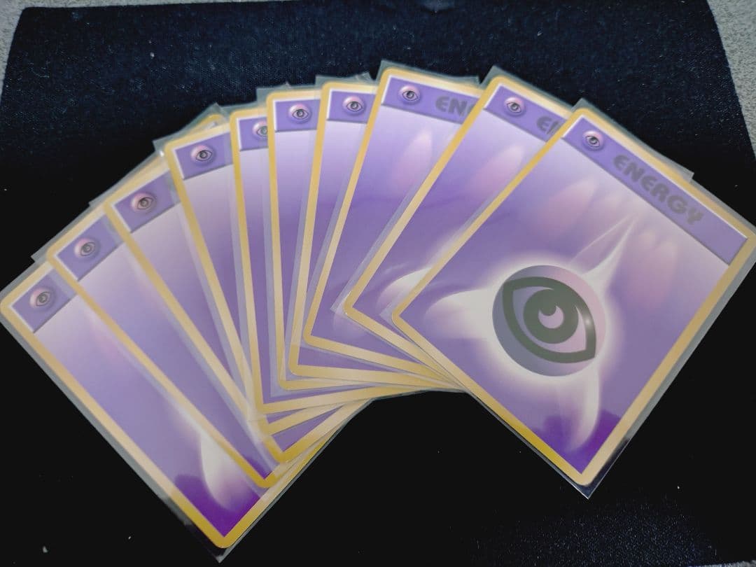 ポケモンカード　初版　エネルギーカード各１０枚