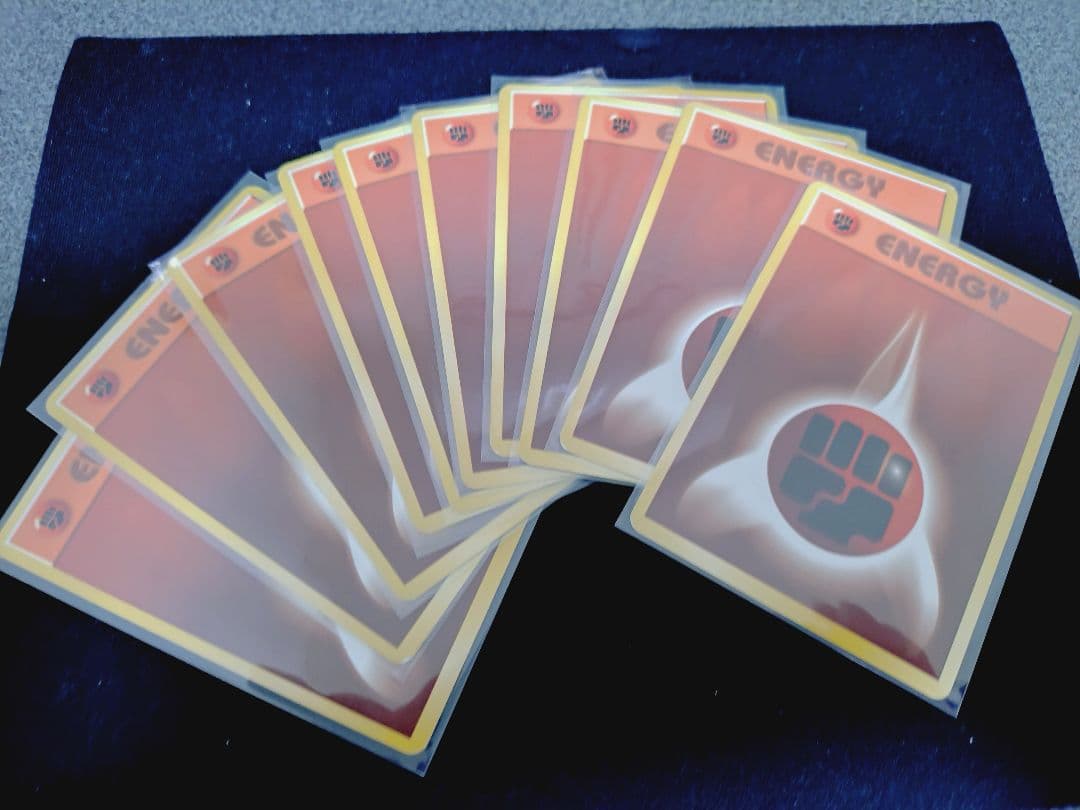 ポケモンカード　初版　エネルギーカード各１０枚
