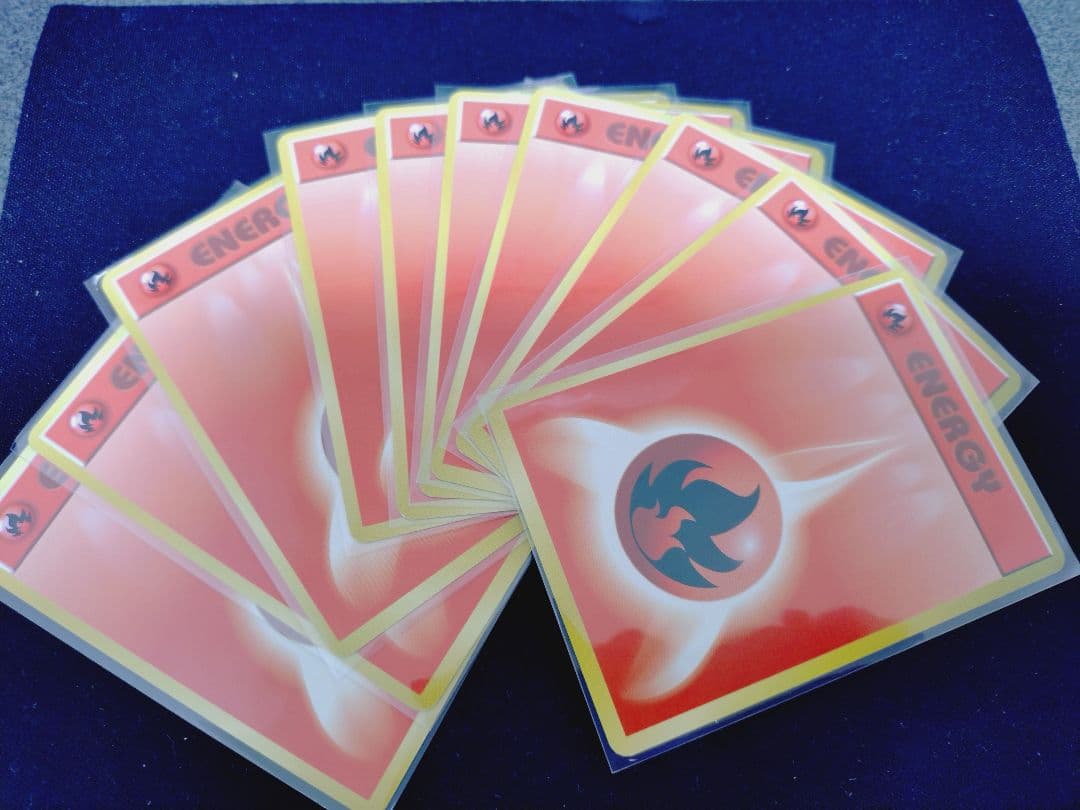 ポケモンカード　初版　エネルギーカード各１０枚