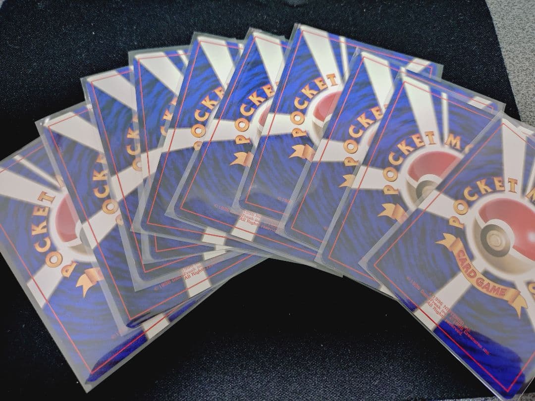 ポケモンカード　初版　エネルギーカード各１０枚