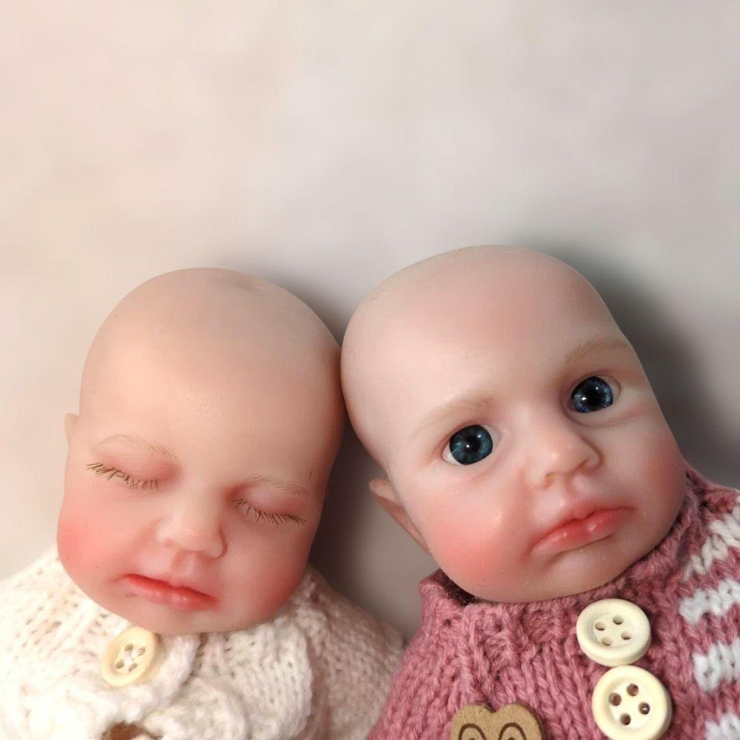 リボンドール♡フルシリコンベビー双子ちゃん