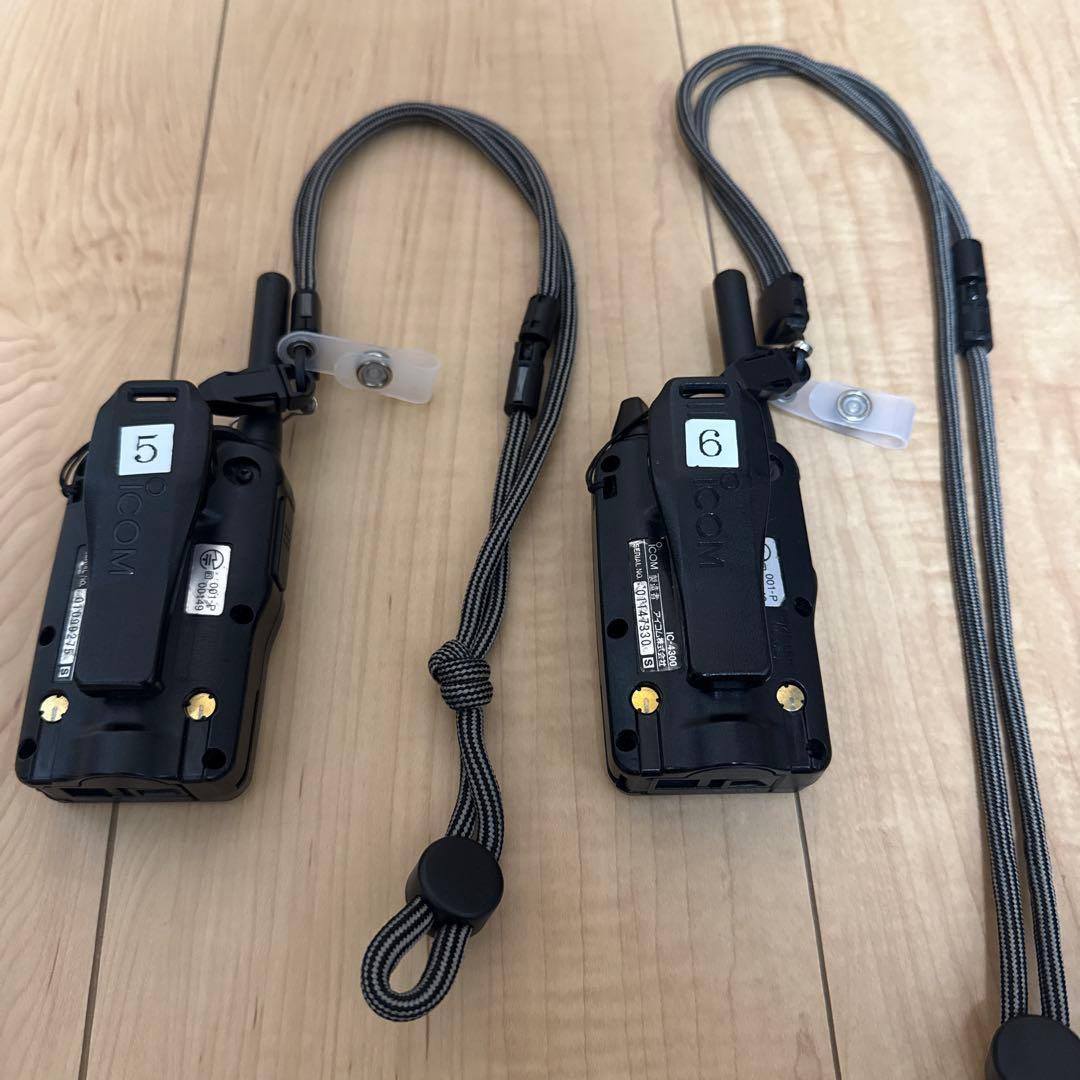 アイコム ICOM 特定小電力トランシーバー IC-4300 2台